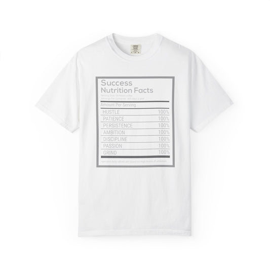 Success Nutrition Facts - T-Shirt