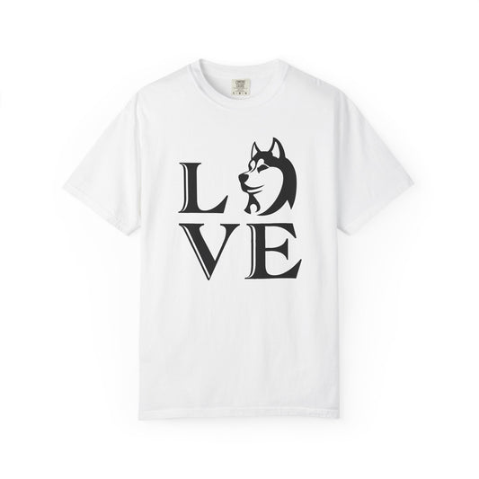 Love Husky Dogs - T-Shirt