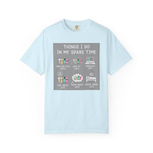 Things I Do Cat - T-Shirt