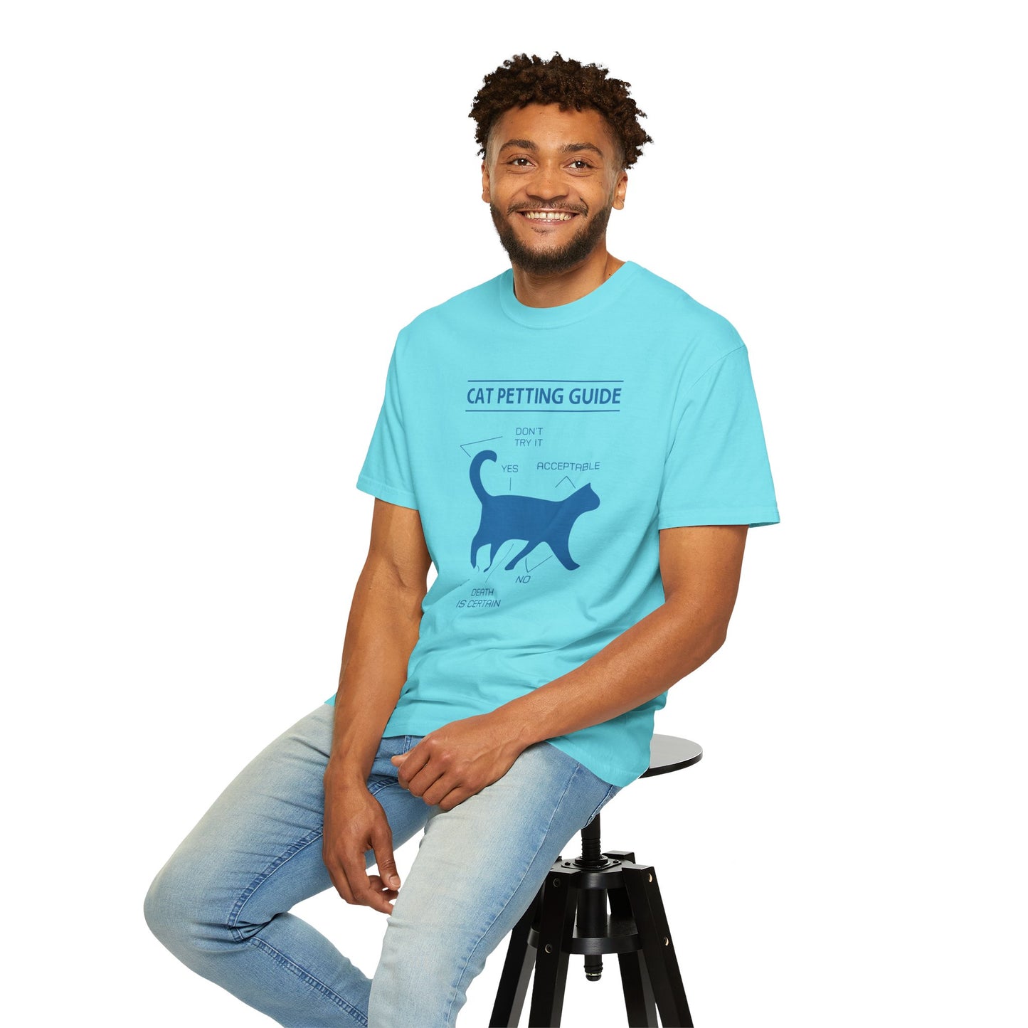 Cat Petting guide - T-Shirt