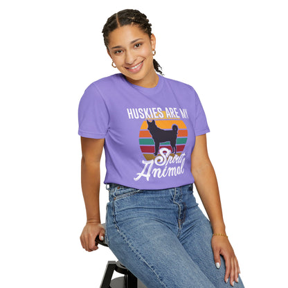 Husky Spirit Animal Dogs - T-Shirt
