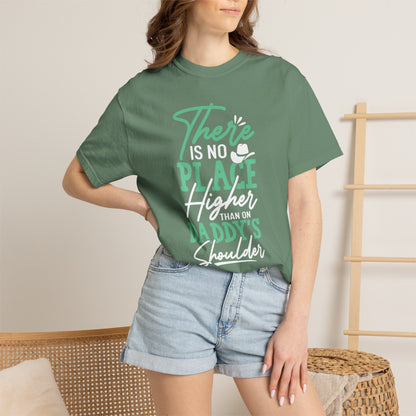 Daddys Shoulder Dad - T-Shirt