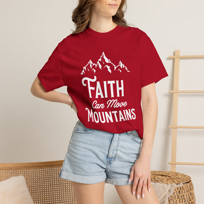 Faith Mountains Christian - T-Shirt