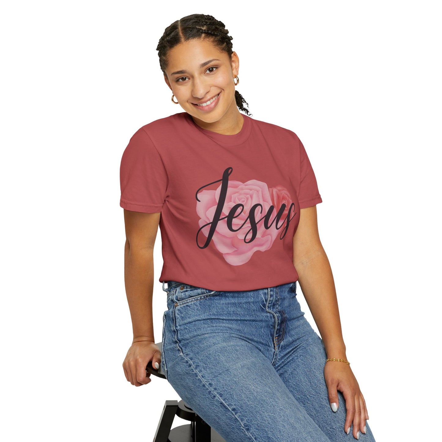 Jesus Rose Christian - T-Shirt