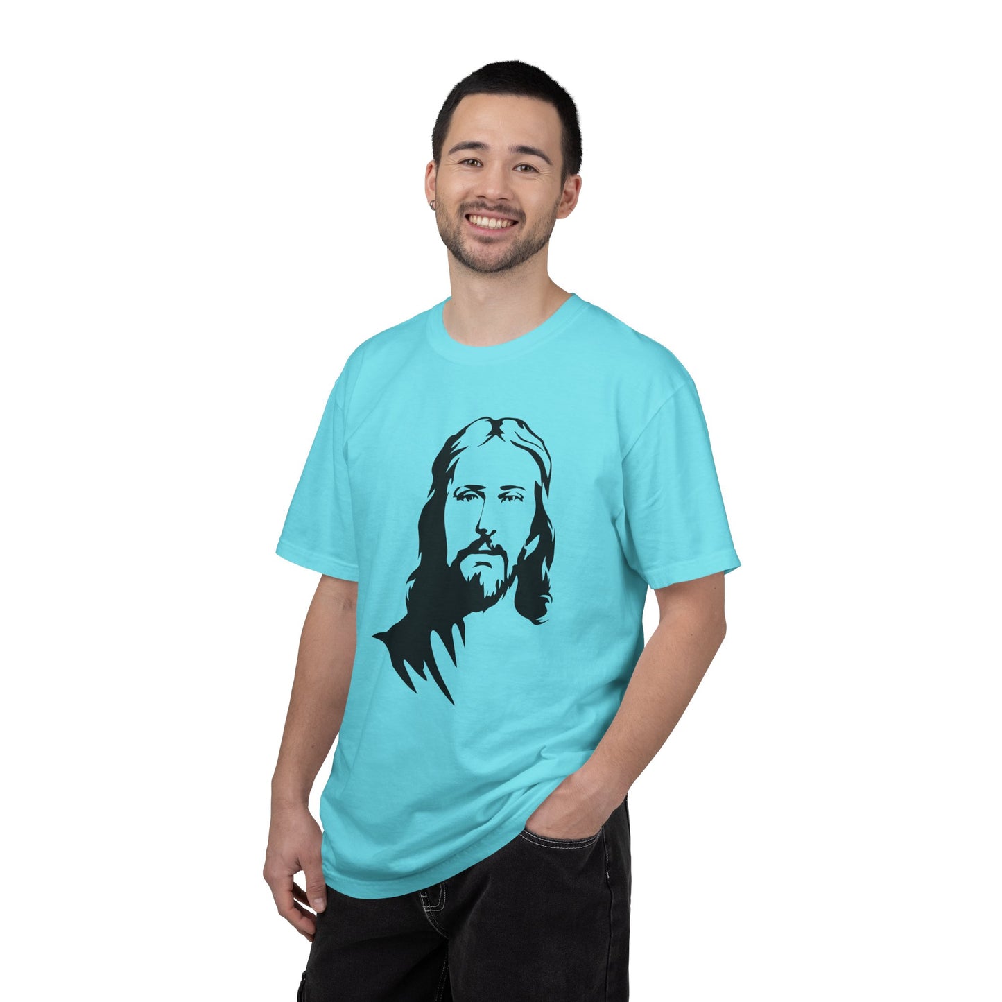 Jesus Portrait T-Shirt — Inspirational Christian Faith Tee