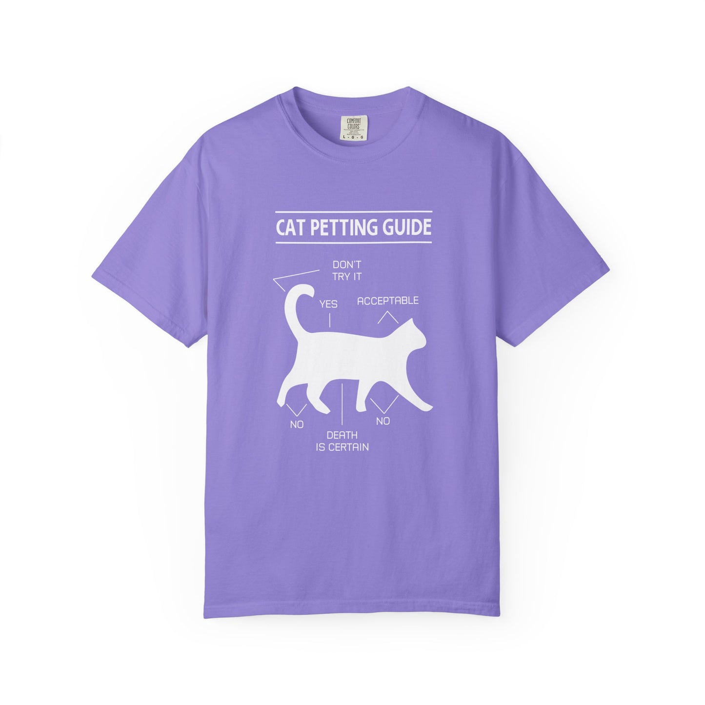 Cat Petting guide - T-Shirt