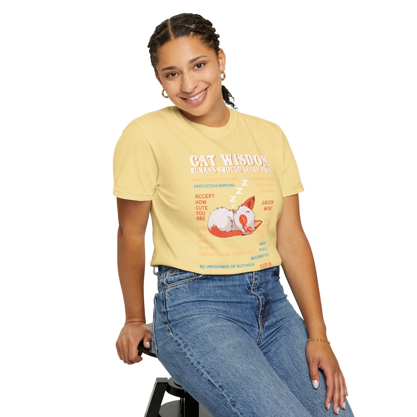 Cat Wisdom - T-Shirt