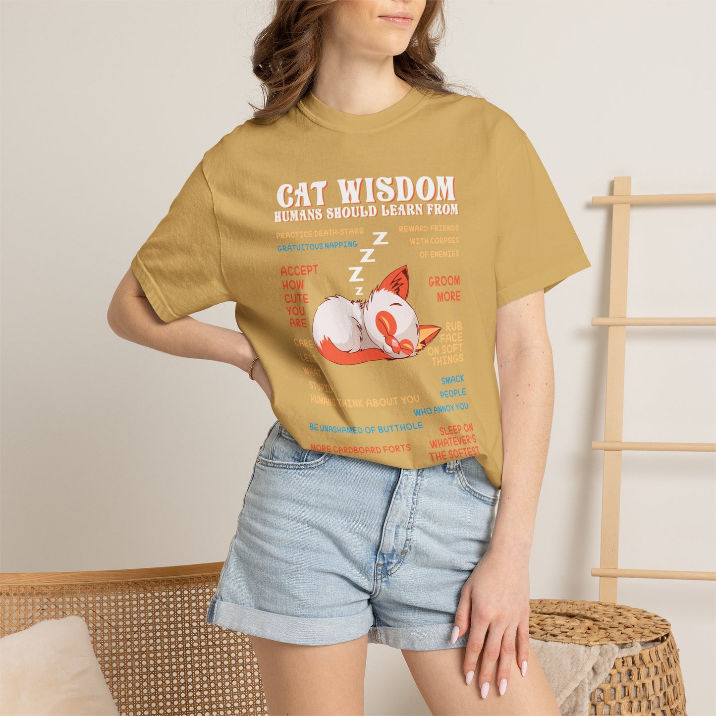Cat Wisdom - T-Shirt