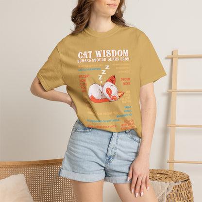 Cat Wisdom - T-Shirt