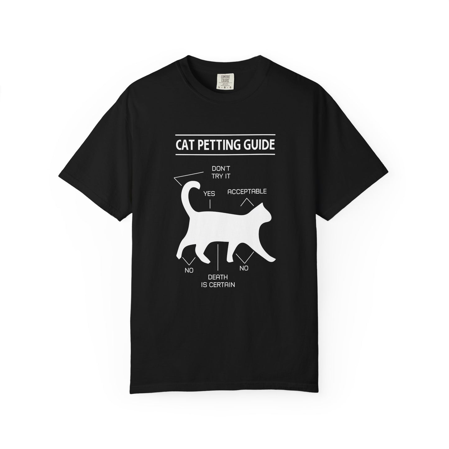 Cat Petting guide - T-Shirt