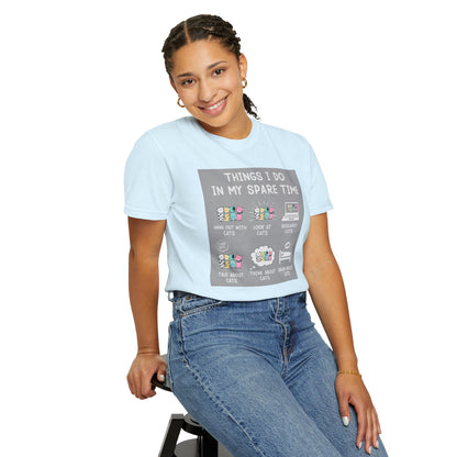 Things I Do Cat - T-Shirt