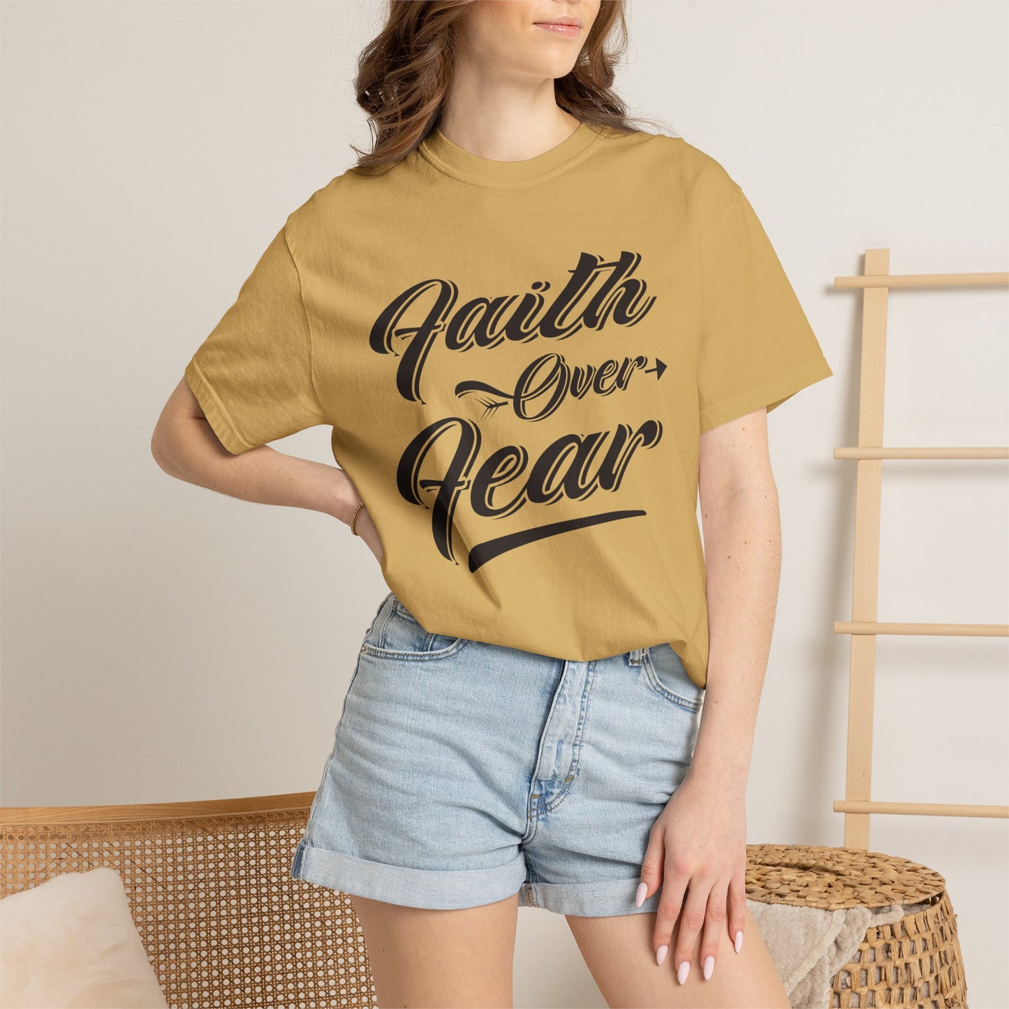 Faith Over Fear Christian - T-Shirt