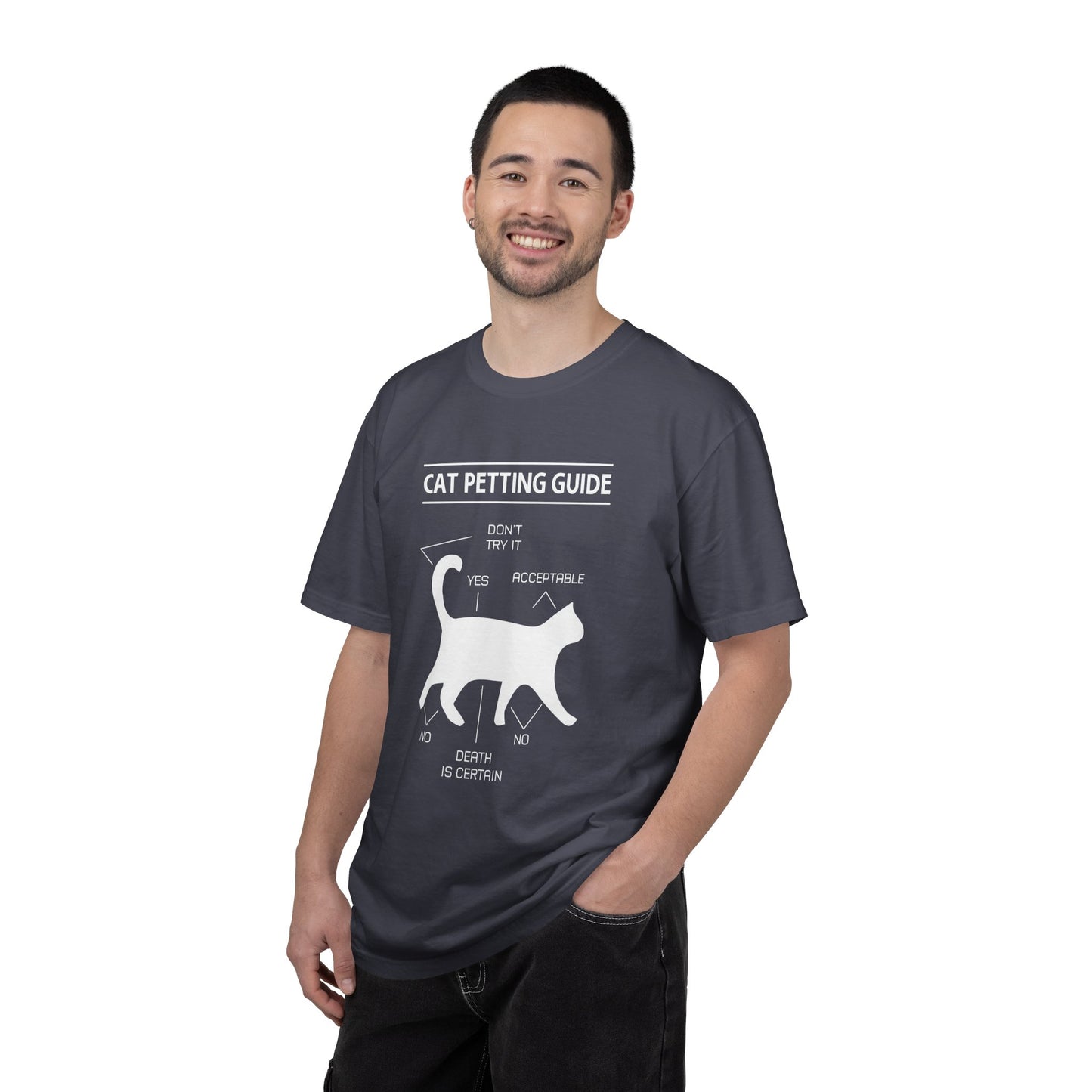 Cat Petting guide - T-Shirt