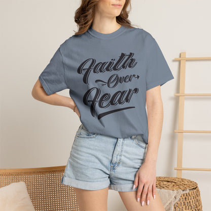 Faith Over Fear Christian - T-Shirt