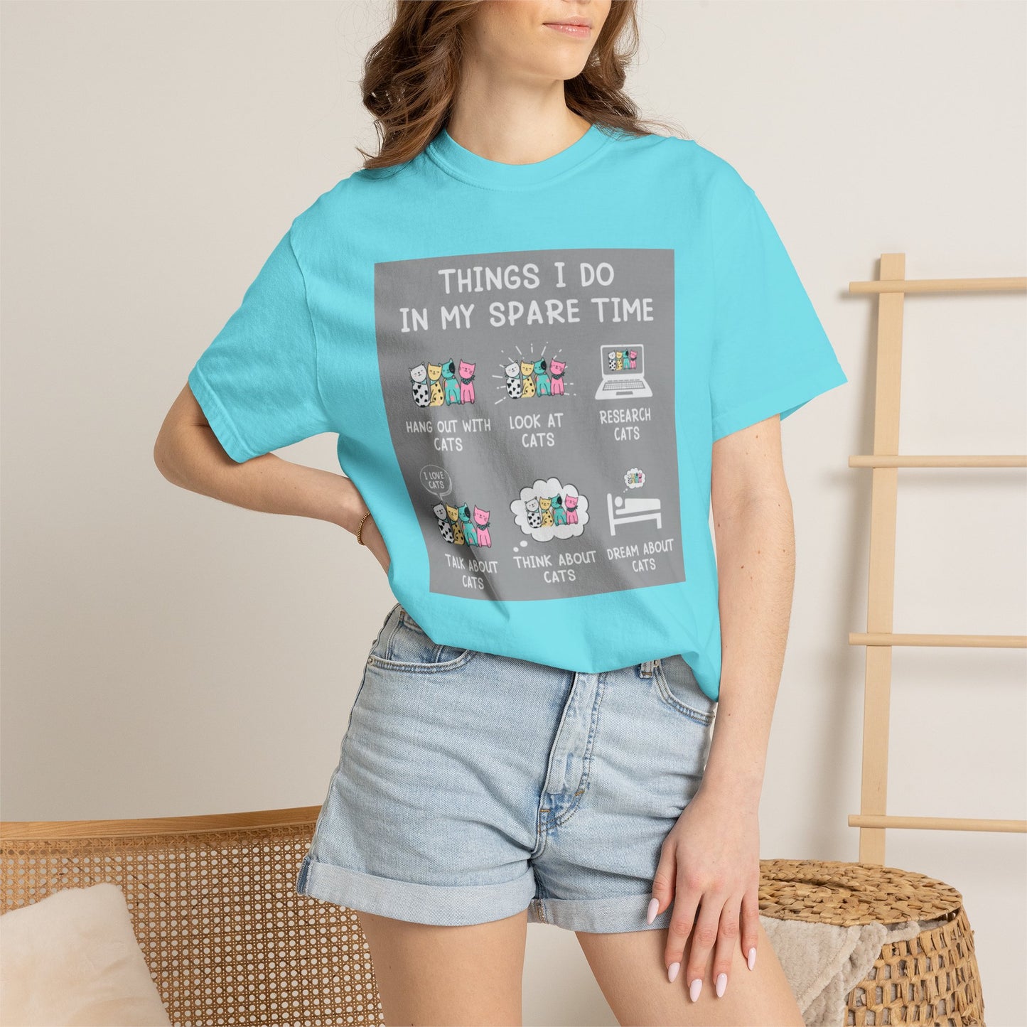 Things I Do Cat - T-Shirt