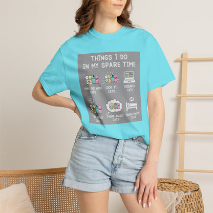 Things I Do Cat - T-Shirt