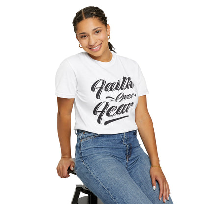 Faith Over Fear Christian - T-Shirt