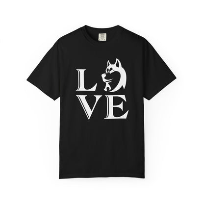 Love Husky Dogs - T-Shirt