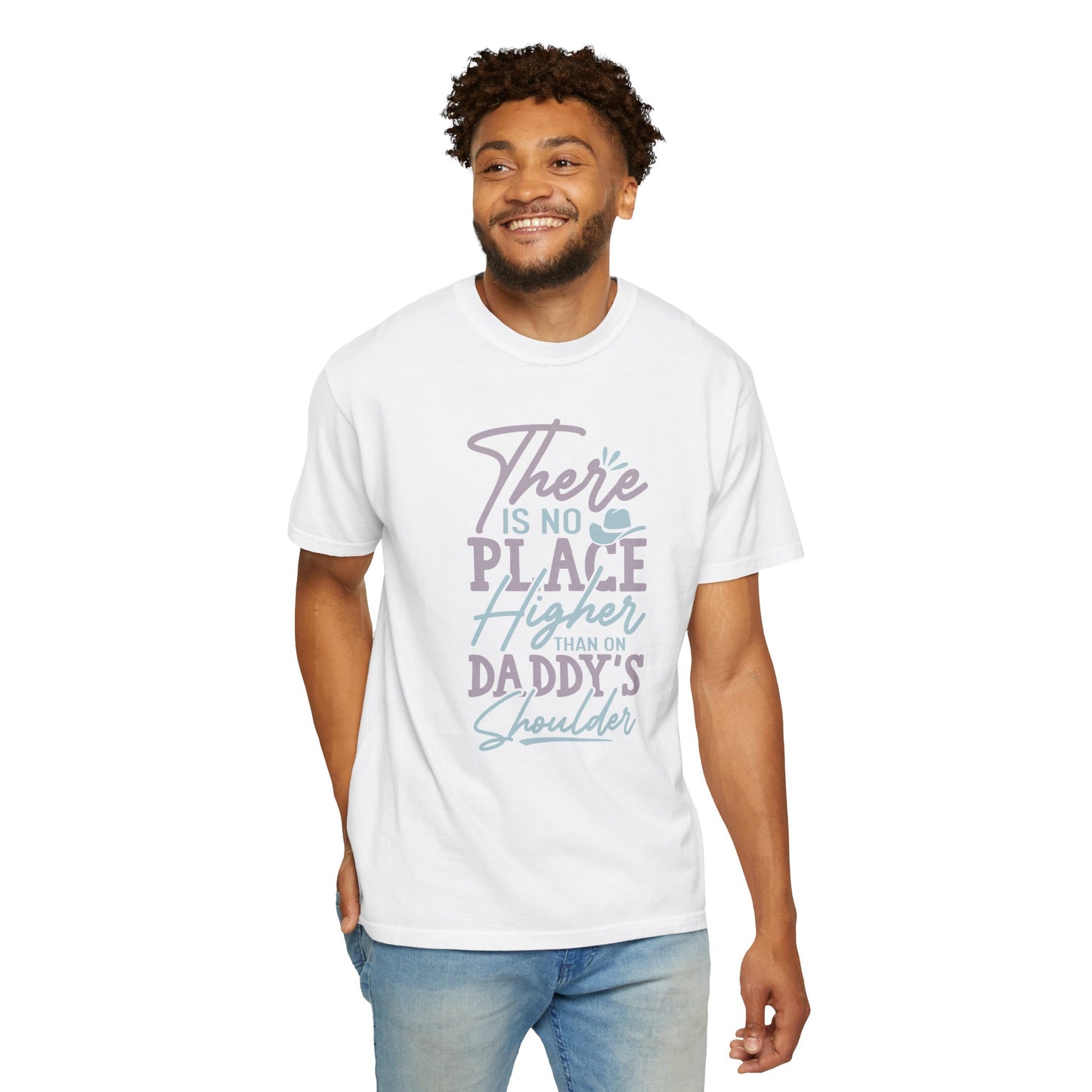 Daddys Shoulder Dad - T-Shirt