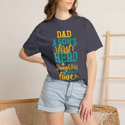 Daughter Son first Dad - T-Shirt