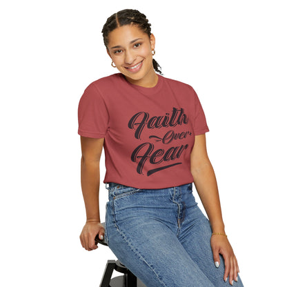 Faith Over Fear Christian - T-Shirt