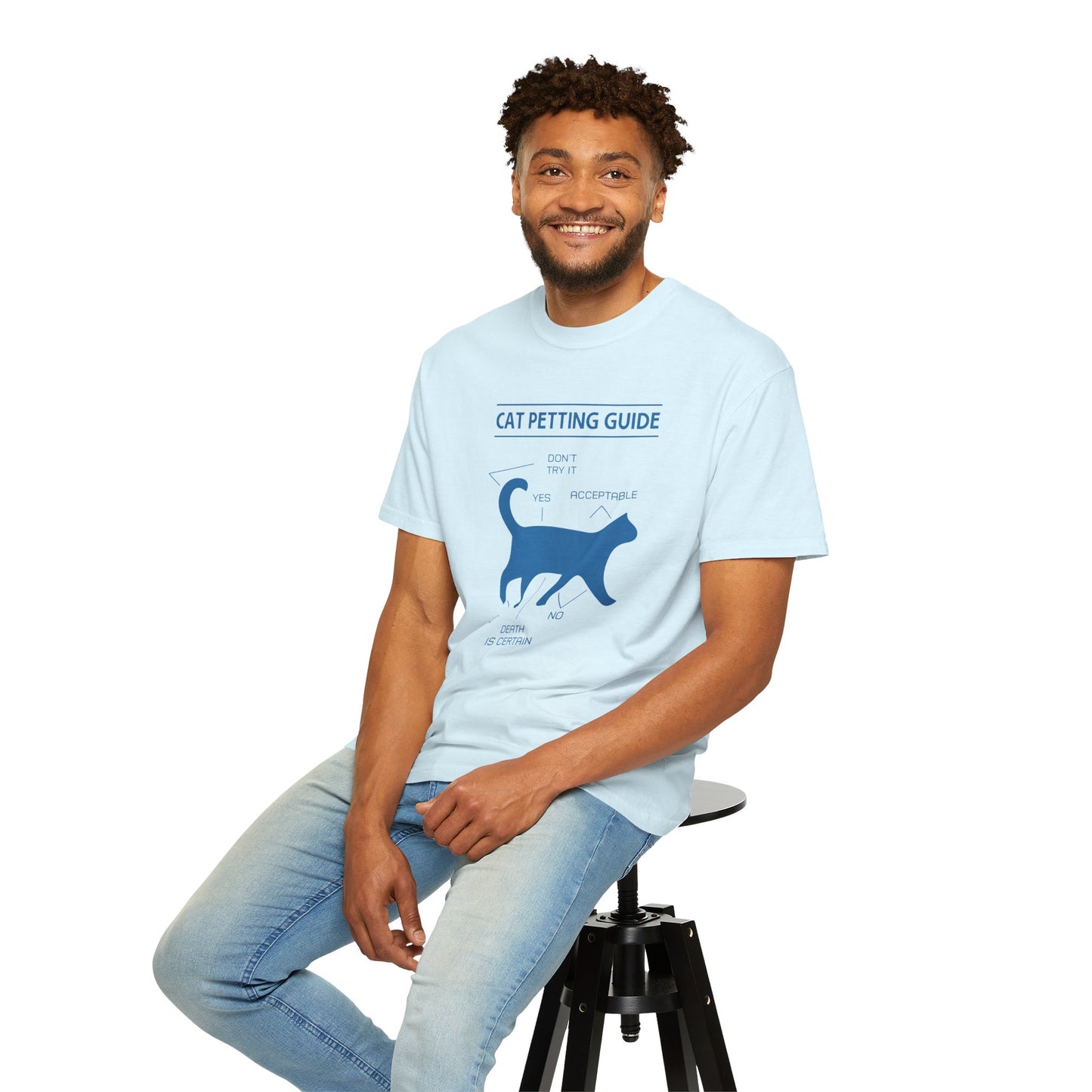 Cat Petting guide - T-Shirt