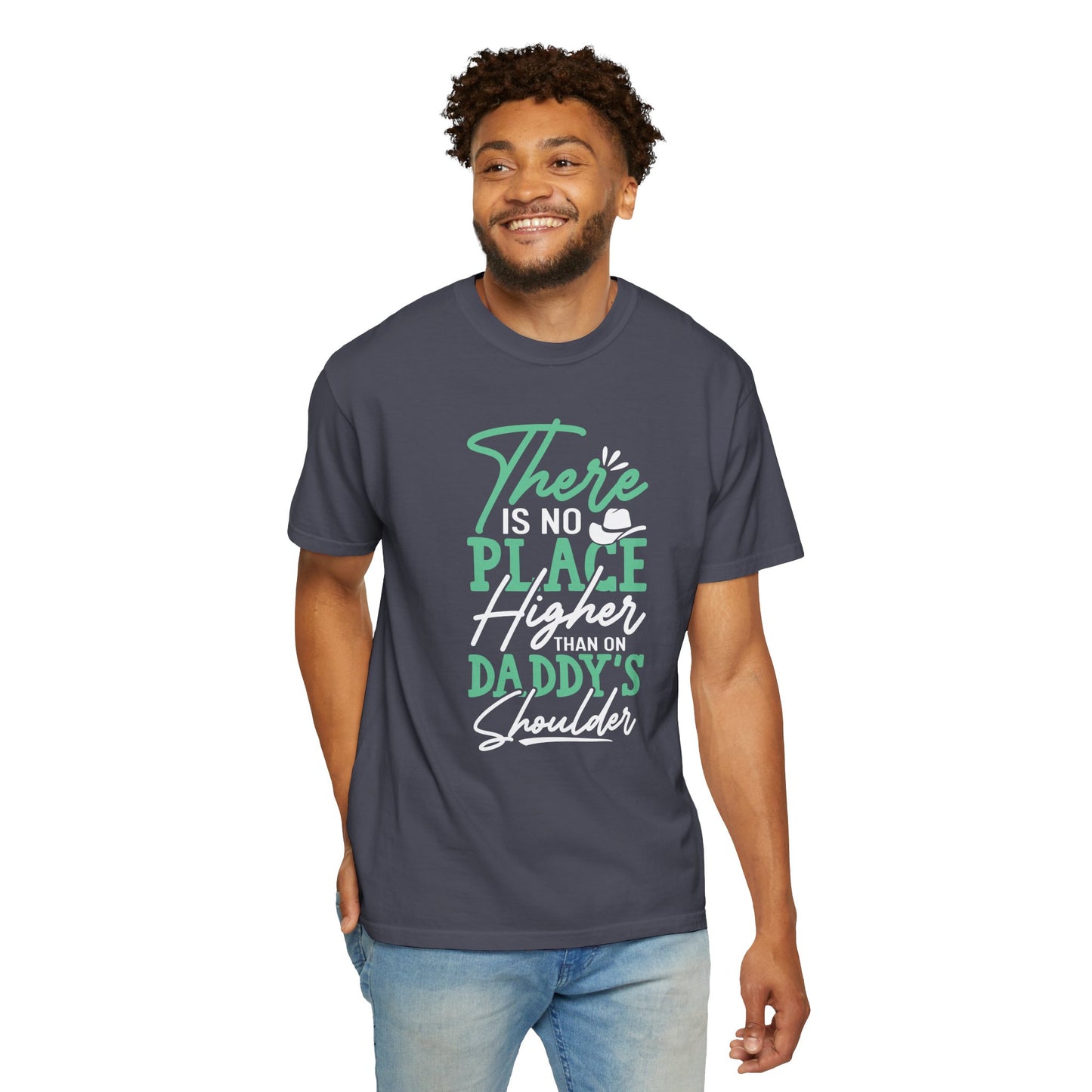 Daddys Shoulder Dad - T-Shirt