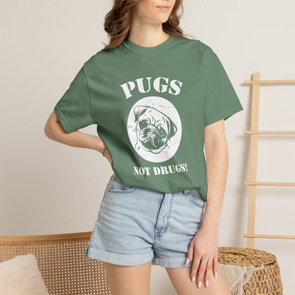 Pugs Not Drugs Dogs - T-Shirt