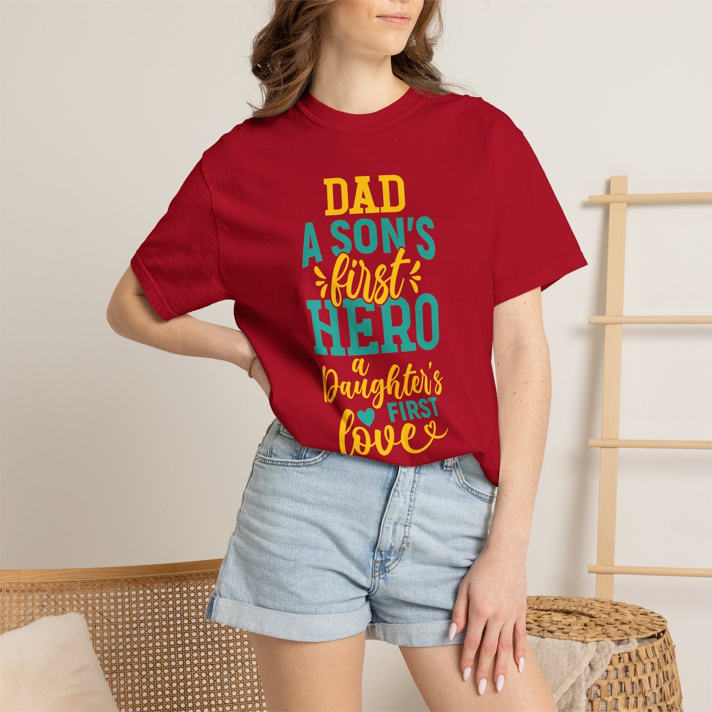 Daughter Son first Dad - T-Shirt