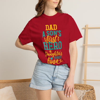 Daughter Son first Dad - T-Shirt
