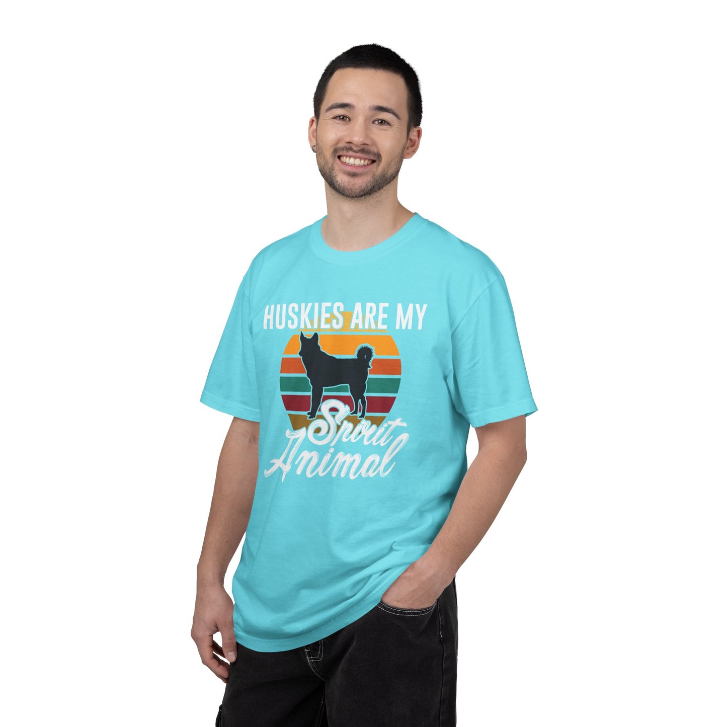 Husky Spirit Animal Dogs - T-Shirt