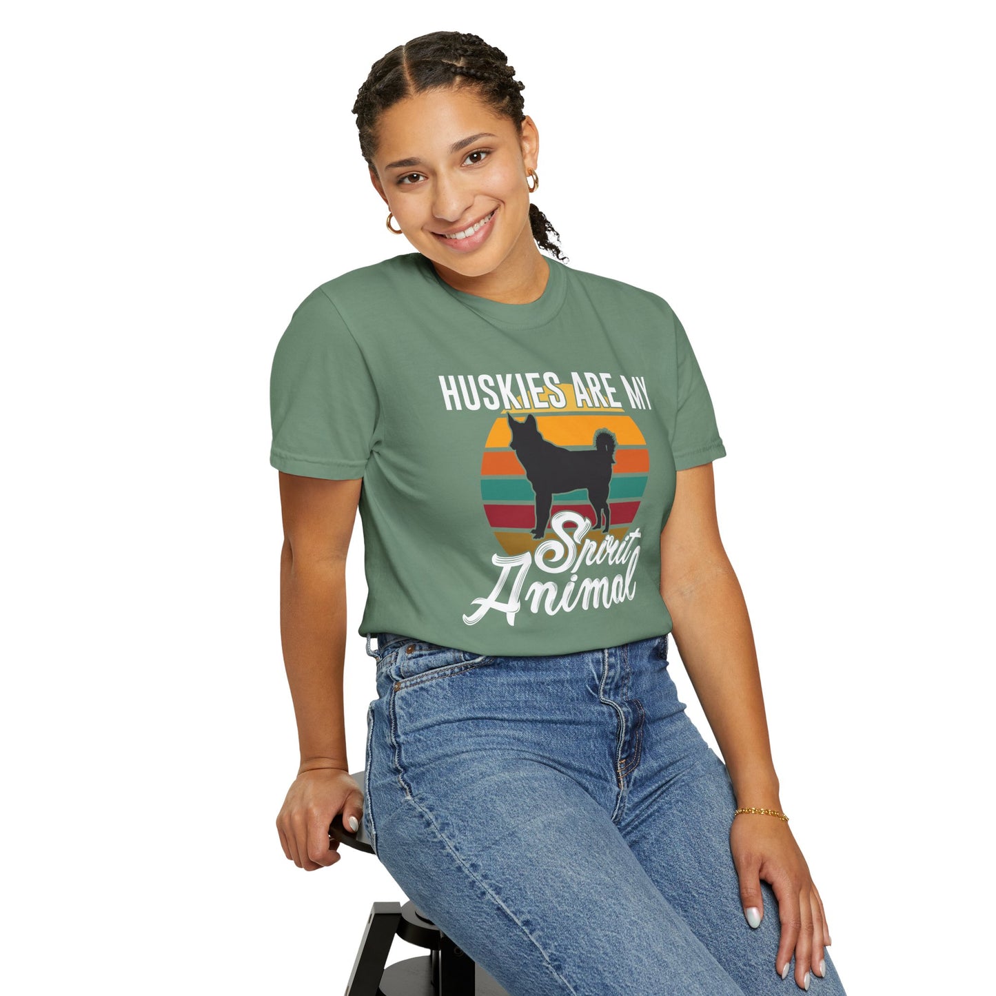 Husky Spirit Animal Dogs - T-Shirt