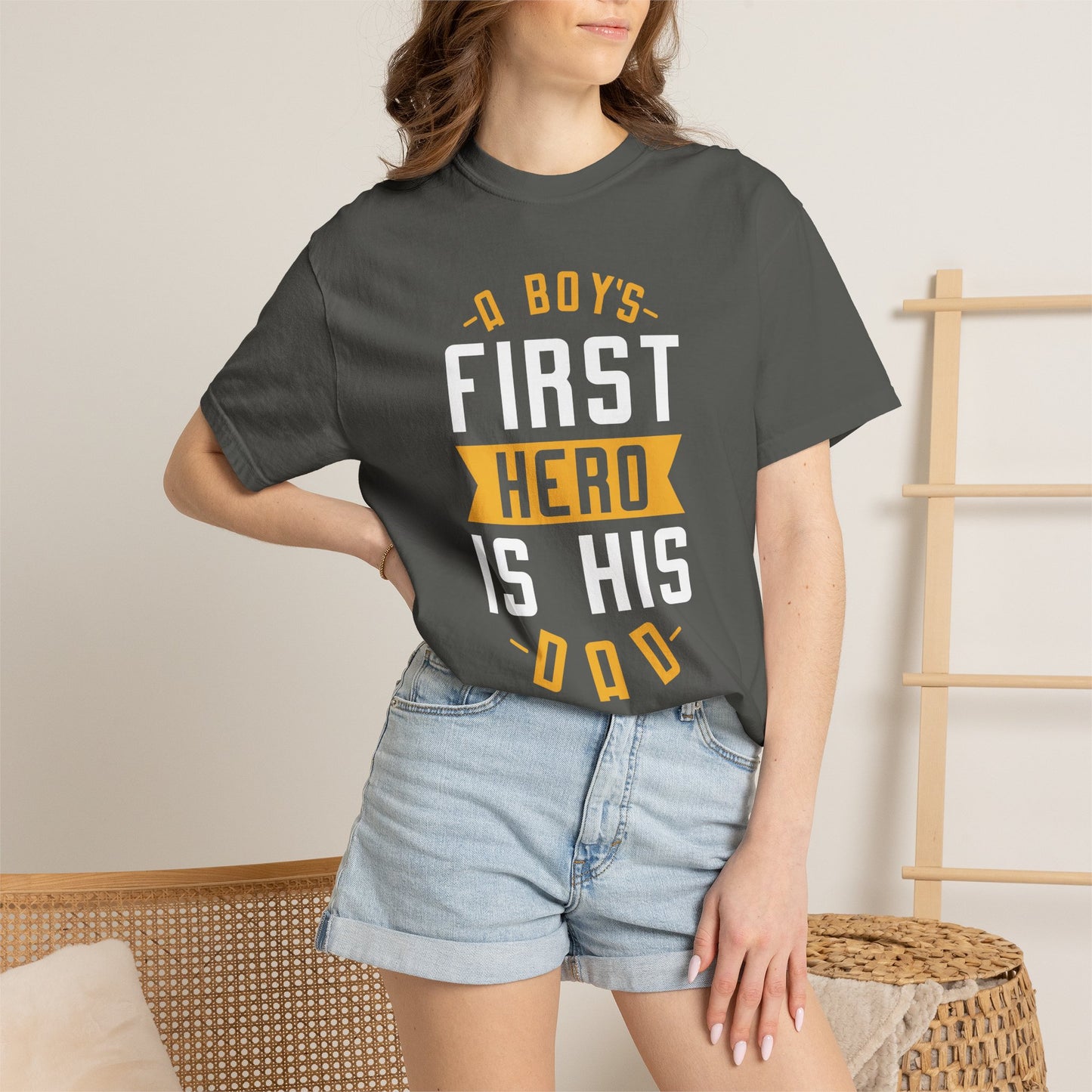 First Hero Dad - T-Shirt