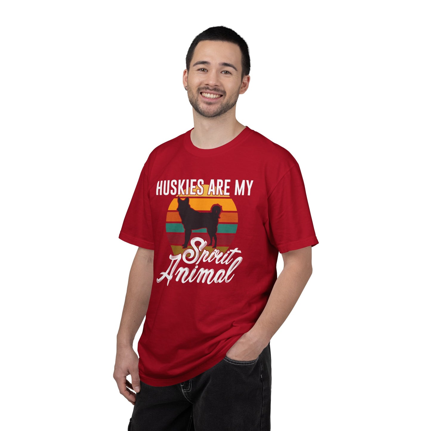 Husky Spirit Animal Dogs - T-Shirt