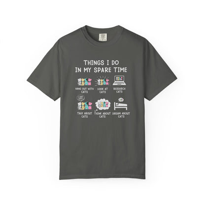 Things I Do Cat - T-Shirt