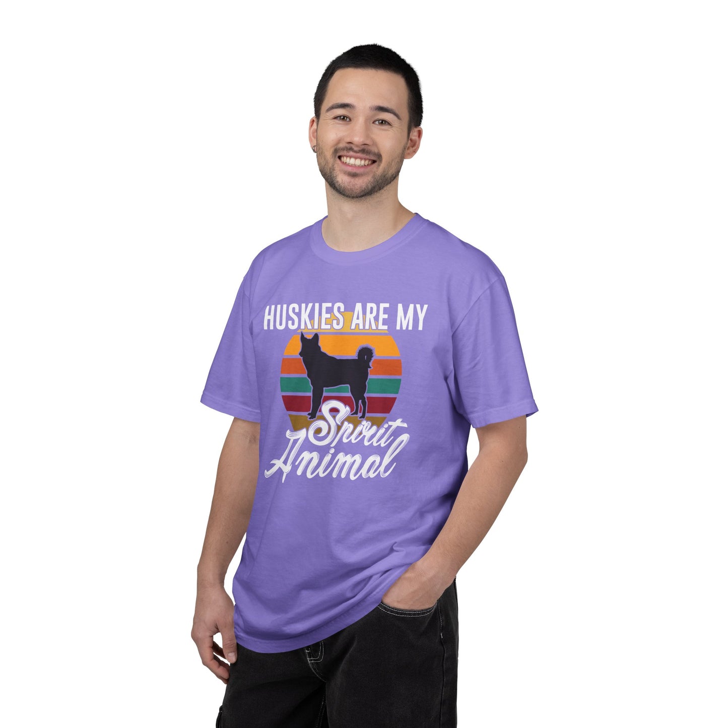 Husky Spirit Animal Dogs - T-Shirt