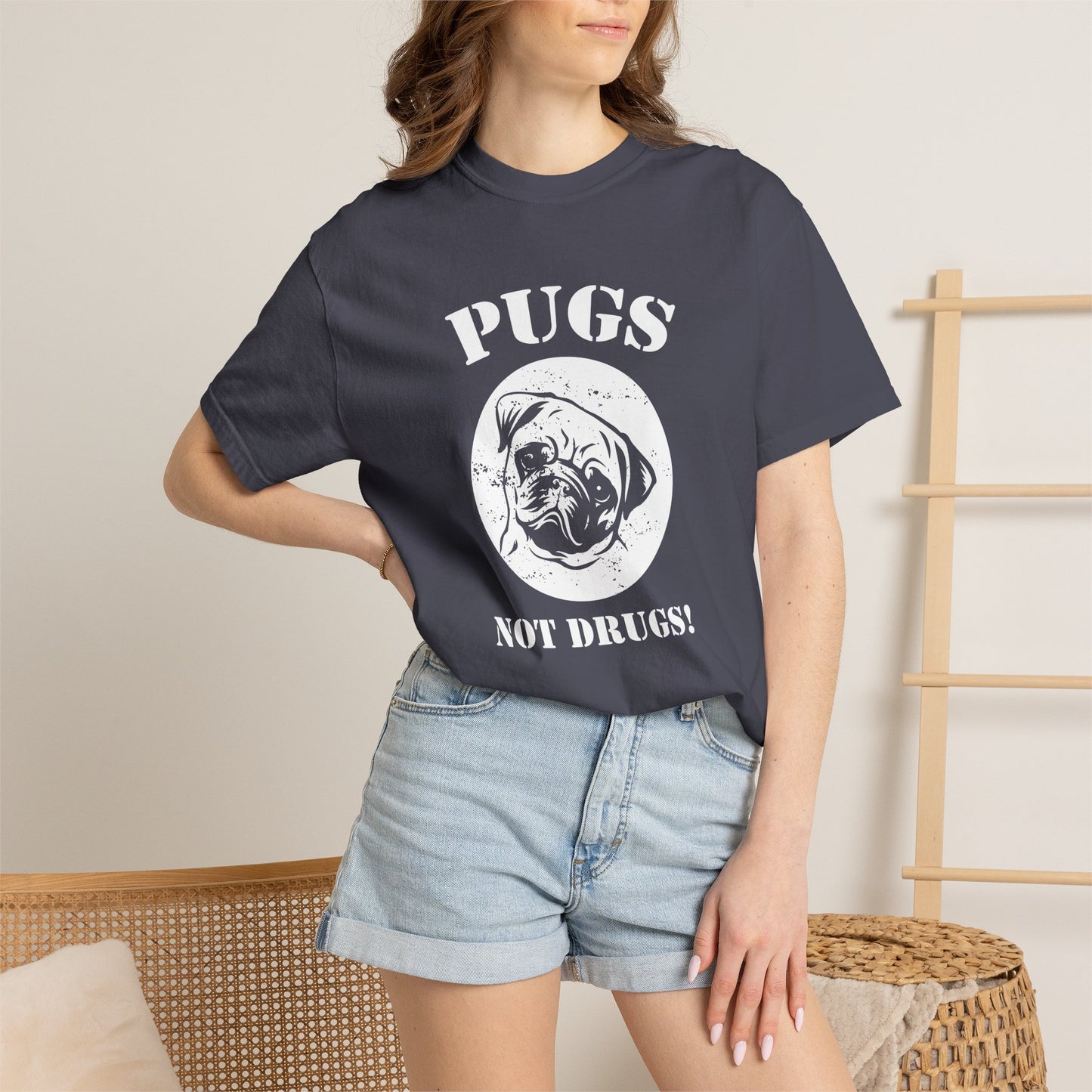 Pugs Not Drugs Dogs - T-Shirt