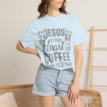 Jesus in Her Heart - T-Shirt