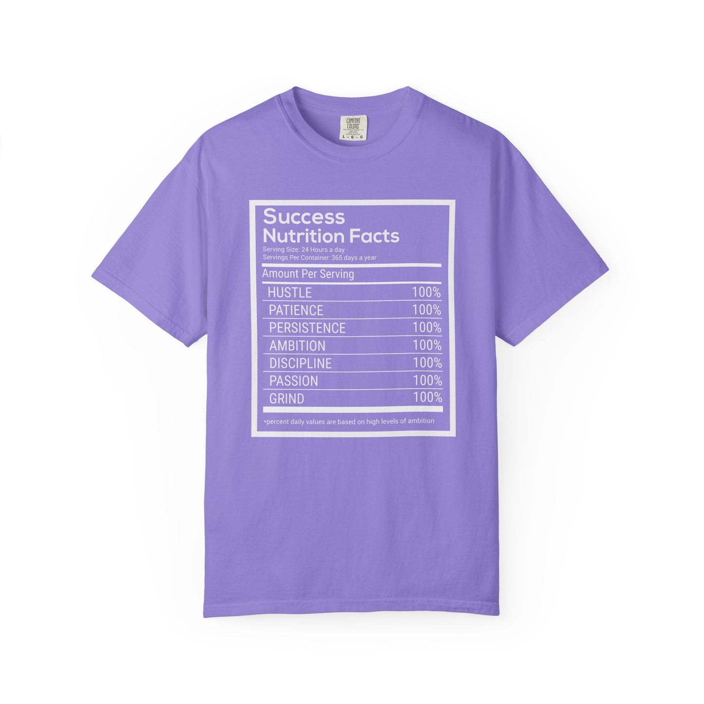 Success Nutrition Facts - T-Shirt