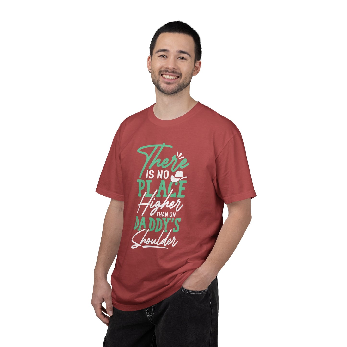 Daddys Shoulder Dad - T-Shirt