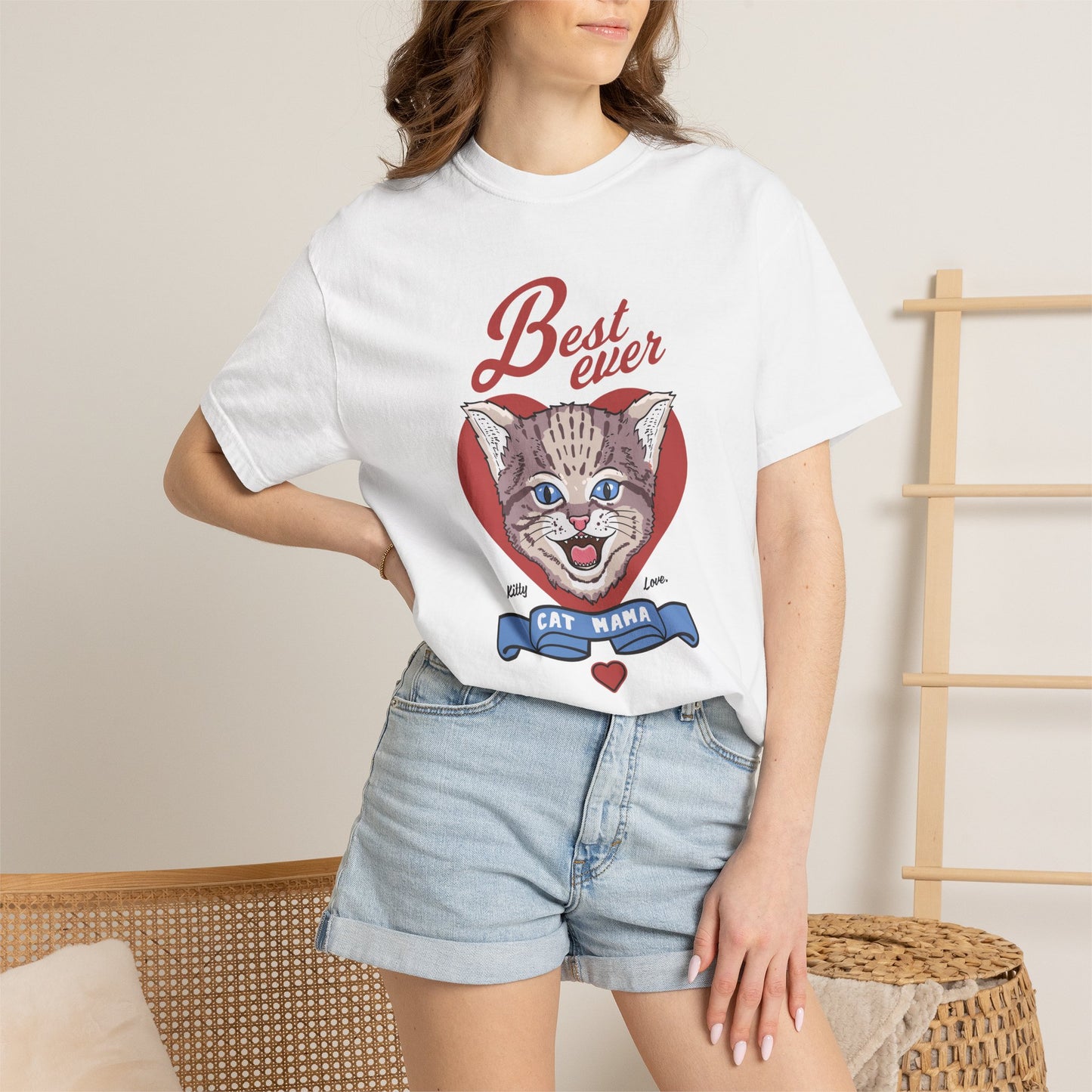 Best Ever Cat Mom - T-Shirt