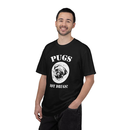 Pugs Not Drugs Dogs - T-Shirt