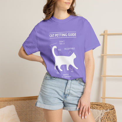 Cat Petting guide - T-Shirt