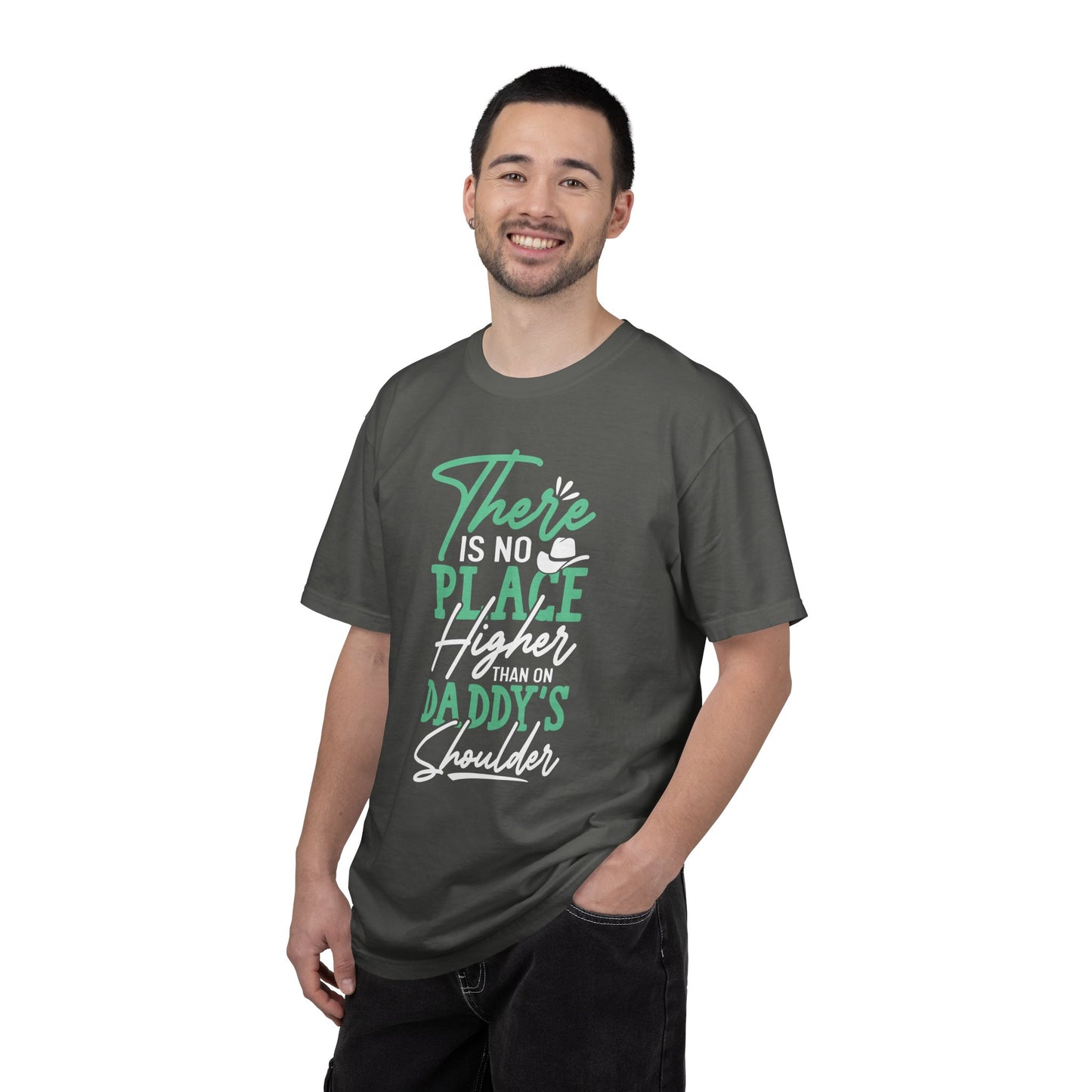 Daddys Shoulder Dad - T-Shirt