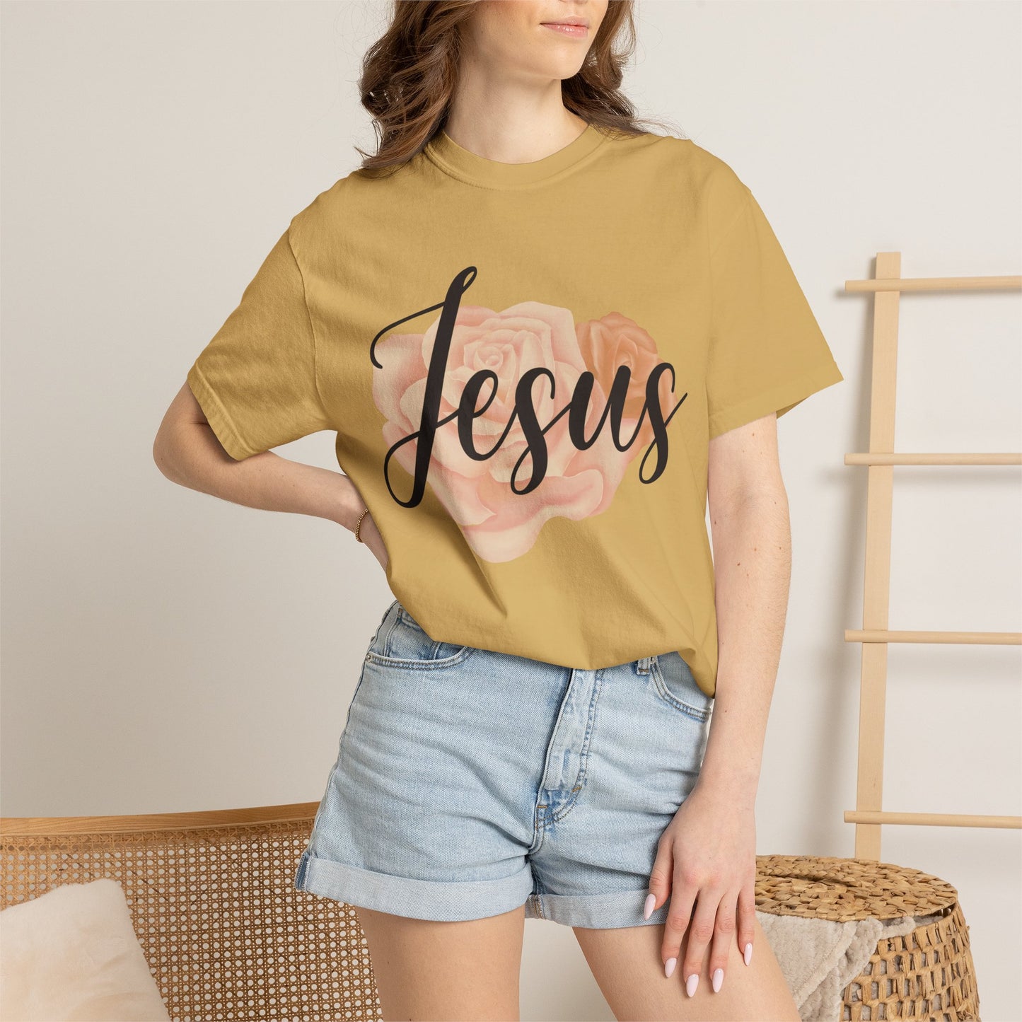Jesus Rose Christian - T-Shirt
