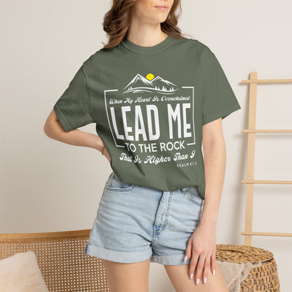 Lead Me to he Rock - T-Shirt
