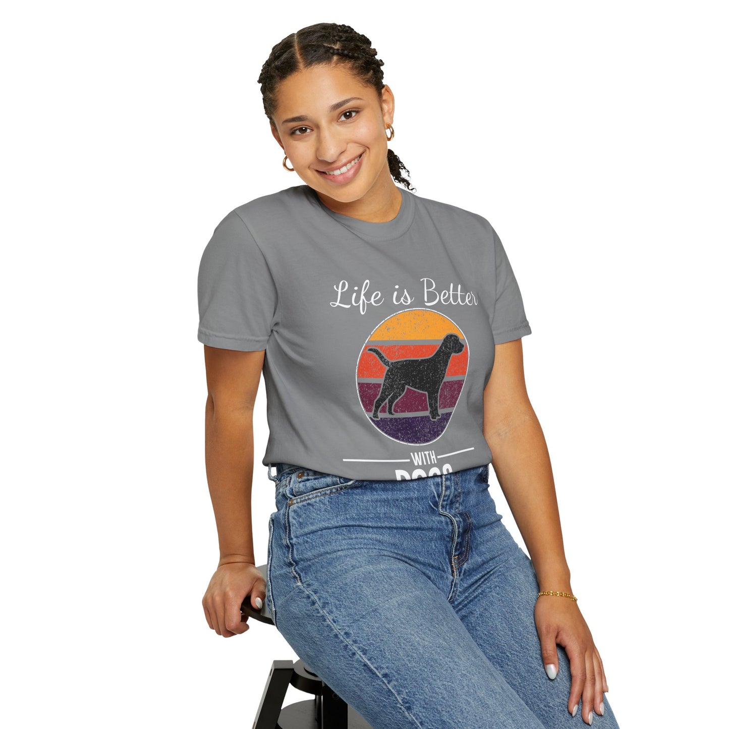 Life is Better With Dogs - T-Shirt