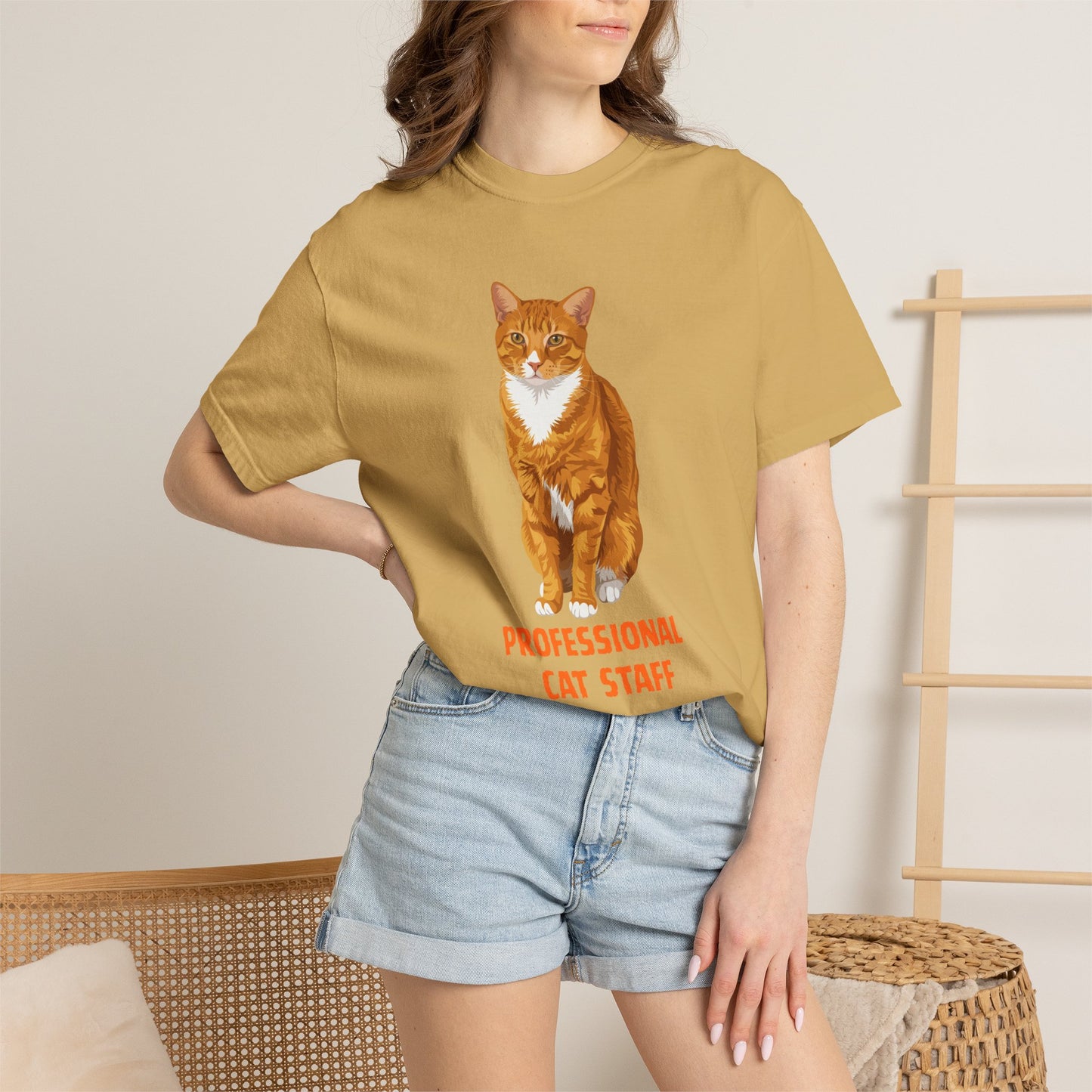 Professional Cat Staff - T-Shirt
