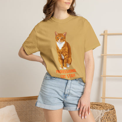Professional Cat Staff - T-Shirt