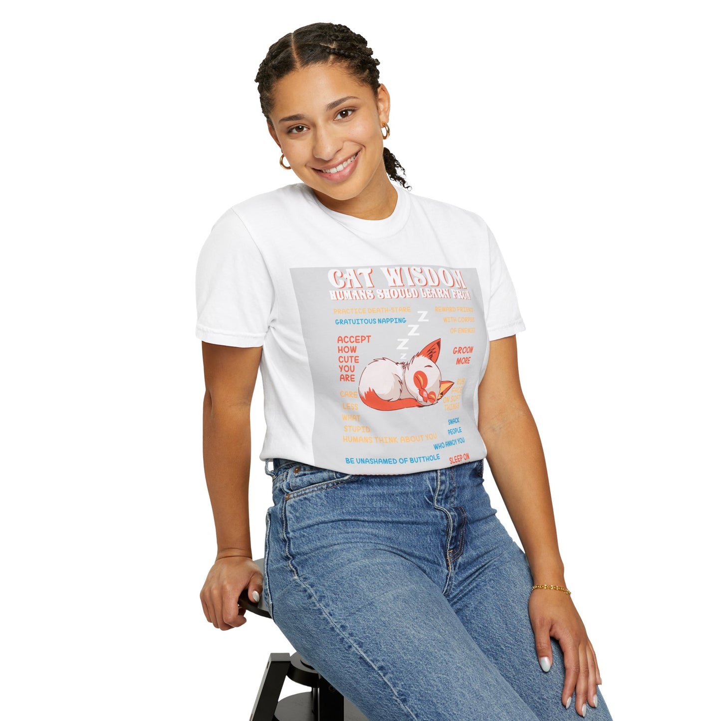 Cat Wisdom - T-Shirt
